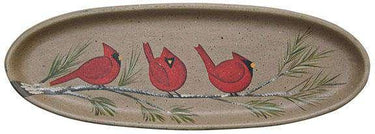 Cardinal Wood Tray - The Fox Decor